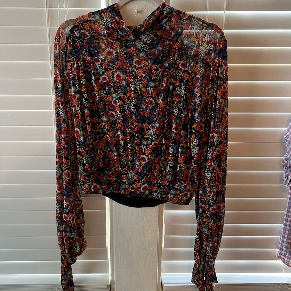 Free people floral top
